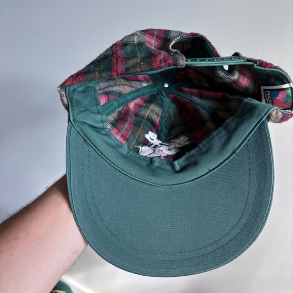 Vintage MICKEY MOUSE DISNEY SNapback hat pattern embroided - Picture 6 of 7